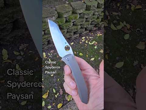       Classic Spyderco Paysan