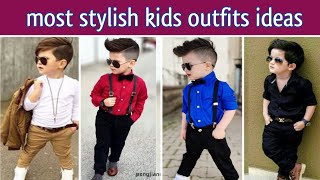 little boys outfit ideas #best casual and semi formal kids outfits #theclassyvogue