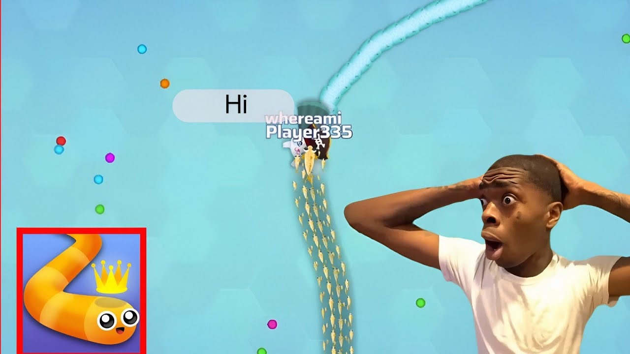 Just Normal Snake IO Gameplay |funny moments|