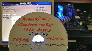 Microsoft Windows, NET Server [5.1, Build 3590]