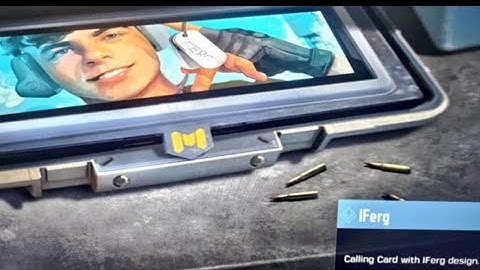 IFerg calling card in Codm | Call of duty mobile |