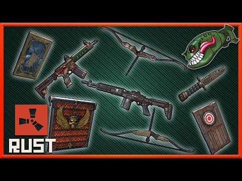 Rust Skins | Resin & Scrapper Bows, Metal Hunter M39, Mirror & Archer Doors #117 (Rust Skin Preview)