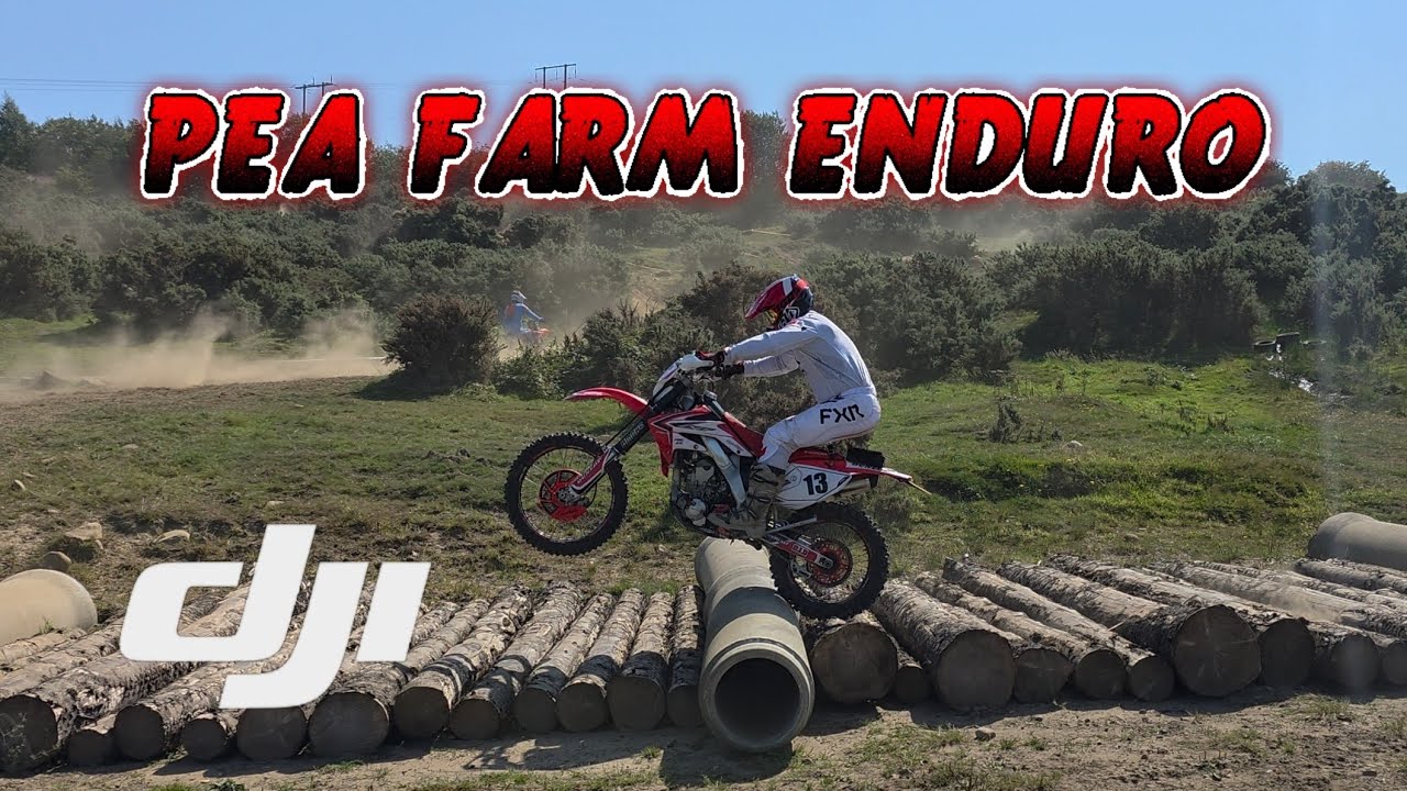 PEA FARM ENDURO & MX PAY AND PLAY ON CRF 250X | Super Enduro obstacles and new DJI action camera!