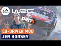 EA WRC Female CO-DRIVER MOD - Jen Horsey (DiRT 4 ver.)