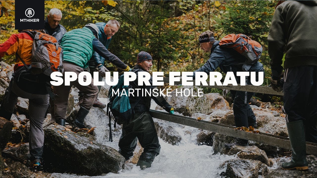 Oprava Ferraty HZS Martinské hole - spojili sme sily