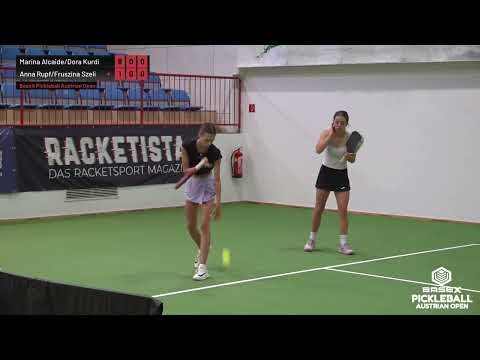 Alcaide / Kurdi vs. Rupf / Szeli | Women’s Doubles Final | BaseX Pickleball Austrian Open 2026