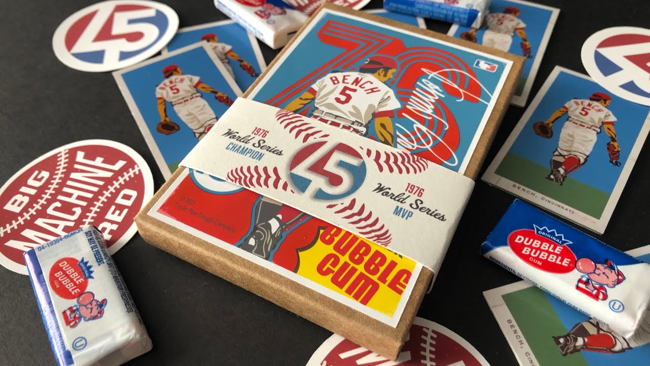 Johnny Bench 1976 World Series MVP — 45th Anniversary — October 2021 Card Release