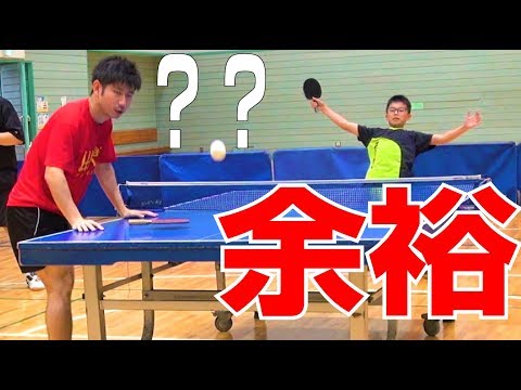 スーパー小学生VSぐっちぃ 卓球知恵袋 Table Tennis