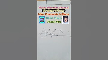 How to draw 170 Degree Angle with Compass. #geometry #shortvideo #ytshortvideo #draw170degreeangle