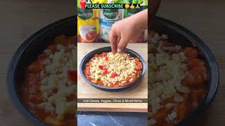 Cheese nachos pizza recipe shorts youtubeshorts rj home cooking plz like and subscribe ???