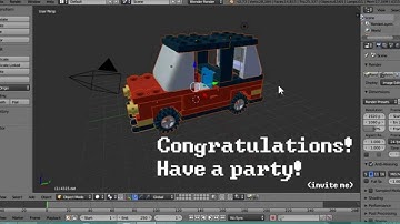 How to import LDraw models into Blender  (Tutorial)