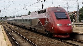 2018/07/29 【ベルギー国鉄】 4300型 4345編成 ブリュッセル北駅 | Belgium: Class 4300 4345 Set at Brussels-North