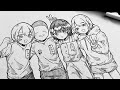 【質問・雑談大歓迎🙆‍♀️】雑談しながら絵を描く✍ #illustration #イラスト #アナログ絵 #配信 #short #shorts