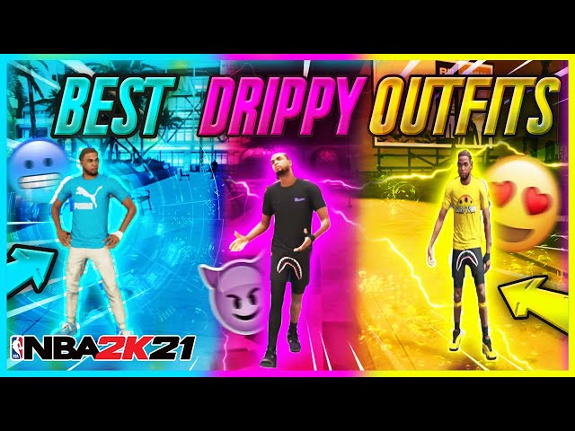 NEW BEST OUTFITS ON NBA 2K21 💦DRIPPY COMP OUTFITS TO WEAR⚡ LOOK LIKE A  CHEESER🧀 MYPARK OUTFITS 2K21! 