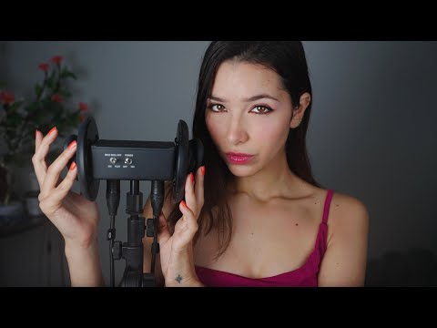 4K ASMR: Playing With Your Ears For Relaxation 😴 (Mouth Sounds, ear massage..)