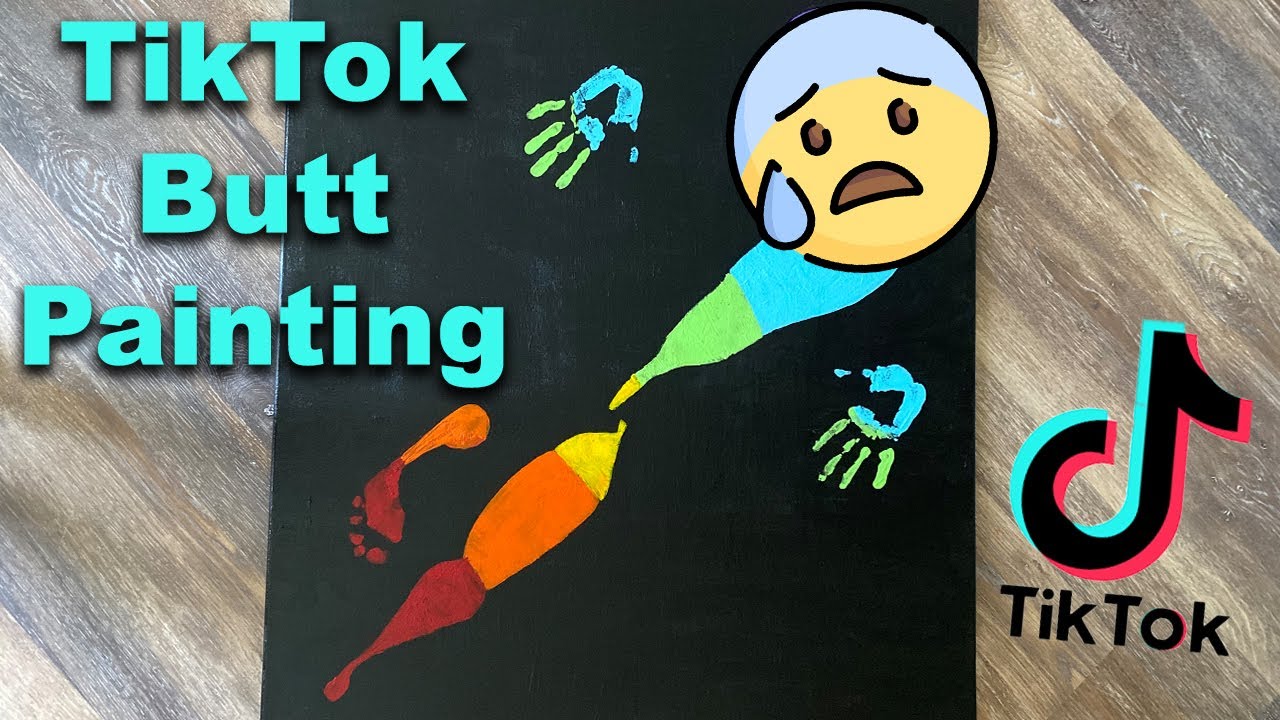 Trying the TikTok Body Art Hack (sorry mom) YouTube