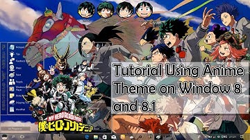 Tutorial Using Windows 8 and 8.1 Themes