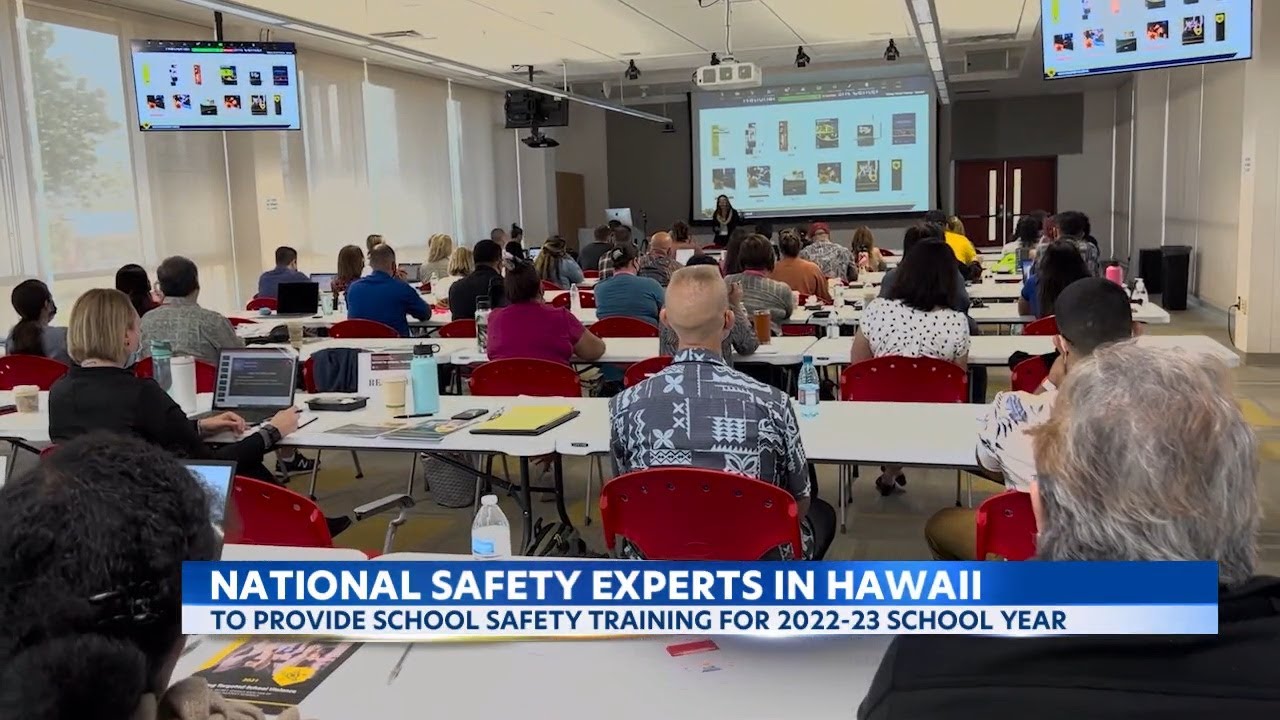 National safety experts convene to share school safety tips in Hawaii