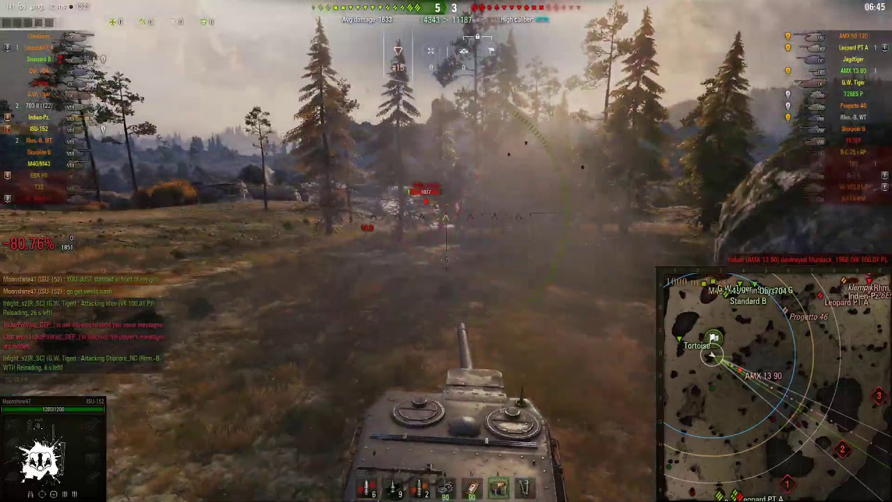 WORLD OF BLOCKS - WORST OF WORLD OF TANKS PLAYER BEHAVIOUR - STANDARD B BLOCKED EVERY SINGLE SHOT.