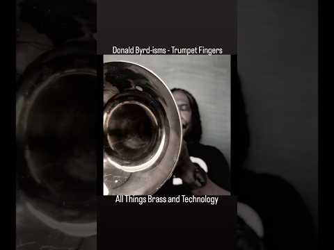Donald Byrd-ism Trumpet Fingers #darrenbarrett #db #trumpet #jazz #music #love #musician #brass #hi