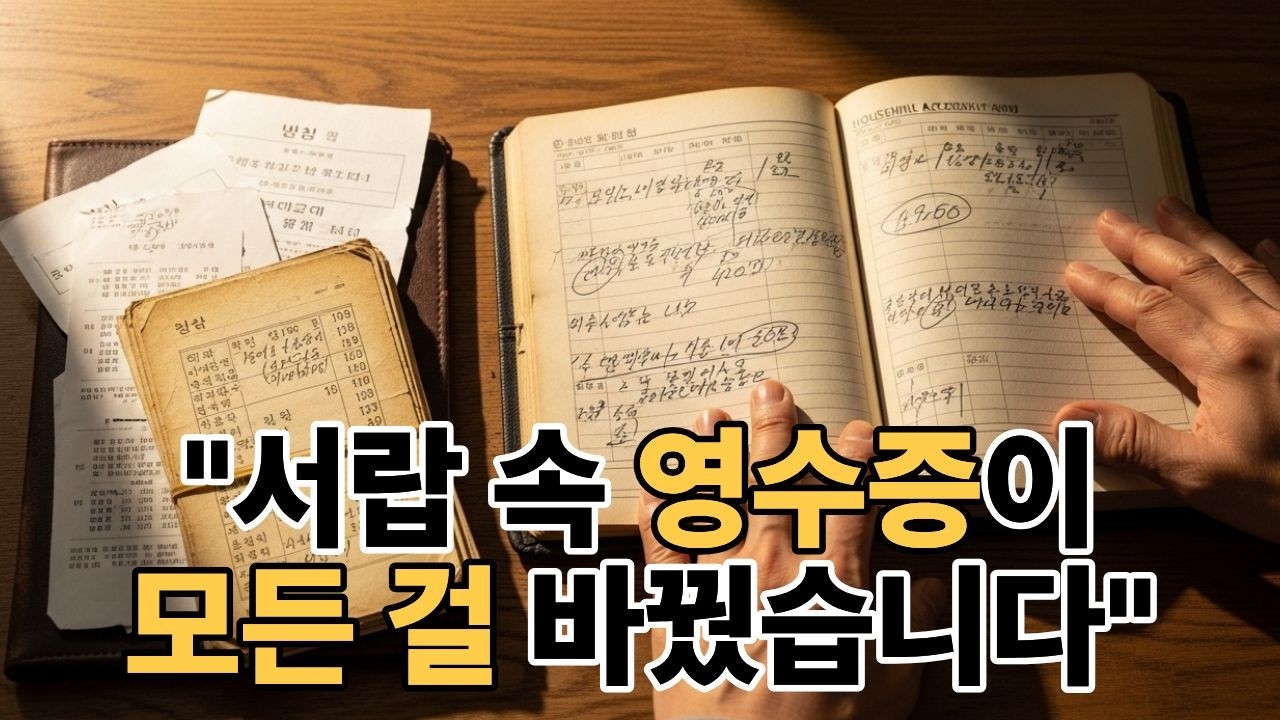 아내가 20년간 숨긴 비밀. 낡은 영수증 뭉치가 모든 것을 말해줬습니다
