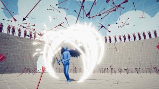 DEFLECT GOD vs 100x EVERY ARCHER - Totally Accurate Battle Simulator