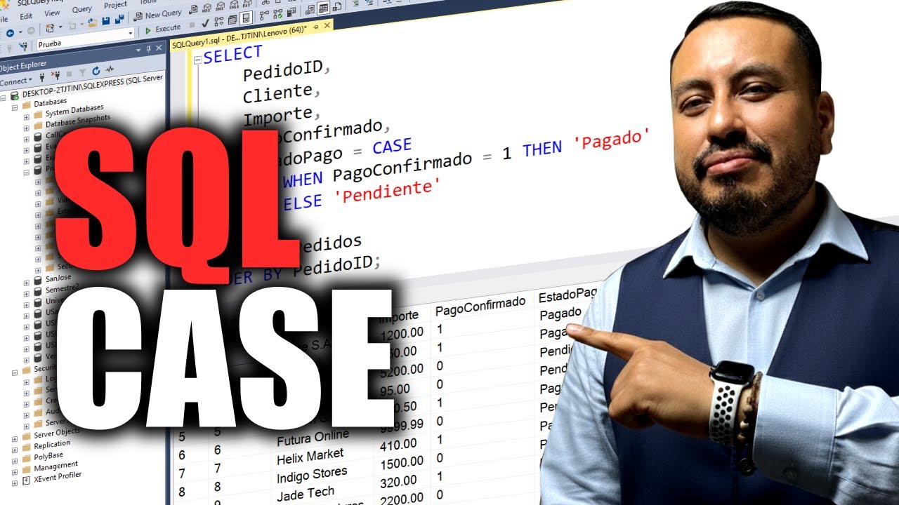Aprende a usar CASE en SQL fácil y rápido - YouTube
