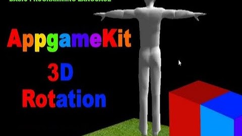 AppGameKit First Person 3D Rotation Tutorial (Rotations with Controls Remaining CONSISTENT)