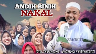 Ceramah paling seru paling lucu || KH MUSLEH ADNAN TERBARU 2025 Live Sebaung Gending - Probolinggo
