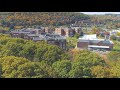 Fall aerial tour of binghamton university