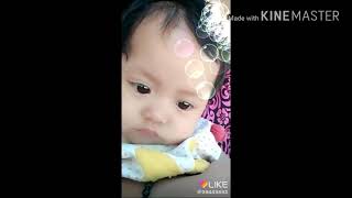 Hafiza baby 6 moon age, bangun tidur langsung live di #Like Video