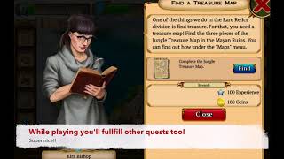 Treasure Match 3 - Collecting and Exploring Treasure Maps screenshot 5