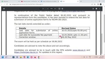 HOTEL MANAGEMENT 2022 LAST DATE EXTENDED || HOTEL MANAGEMENT FORM ONLINE 2022 || NCHMCT JEE 2022