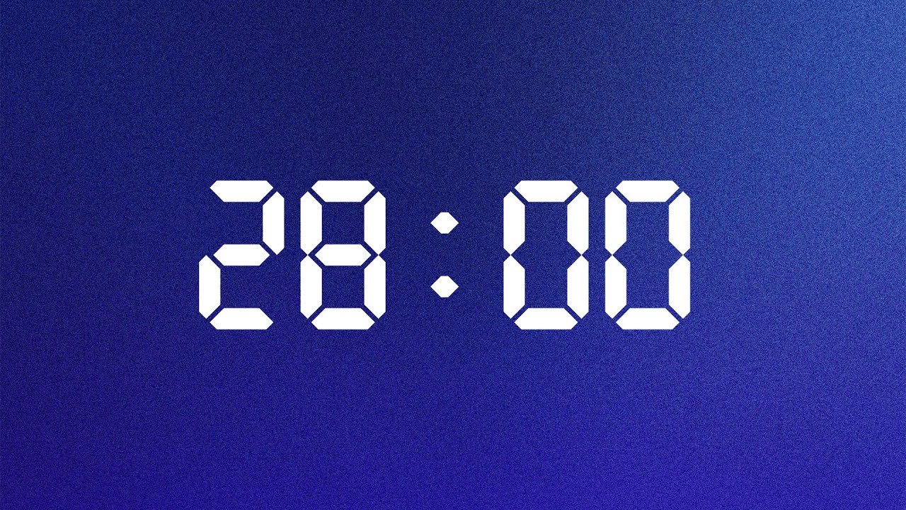 28 Minute Timer to Shift Your Brain Waves to Focus & Stay in Frequency ...