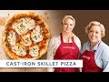 How to Make Pizza Margherita in a Cast-Iron Skillet