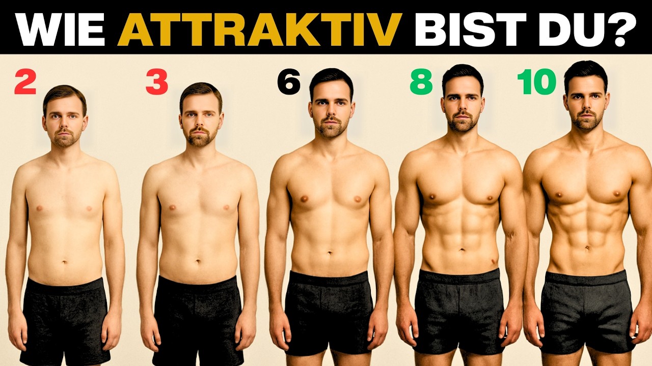 Die Wahrheit über männliche Attraktivität! (Großer Selbsttest)