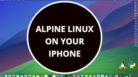 Alpine Linux on your iPhone | Upgrade Python3 & Alpine Linux 🫣👍