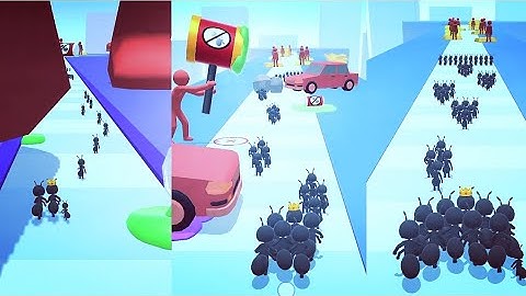 Tiny Run 3D Max Level- All Level Gameplay (android) Walk-through part 1