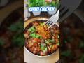 Chilli Chicken In Just 15-Minutes😋#ytshorts #shorts #chillichicken #piukeswadisthvyanjan