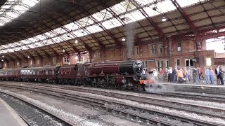 LMS Princess Royal 46201 'Princess Elizabeth' at Bristol Temple Meads Railway Station