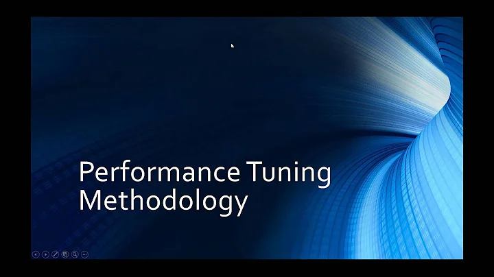Performance Tuning Methodology as Gail Shaw Sees It
