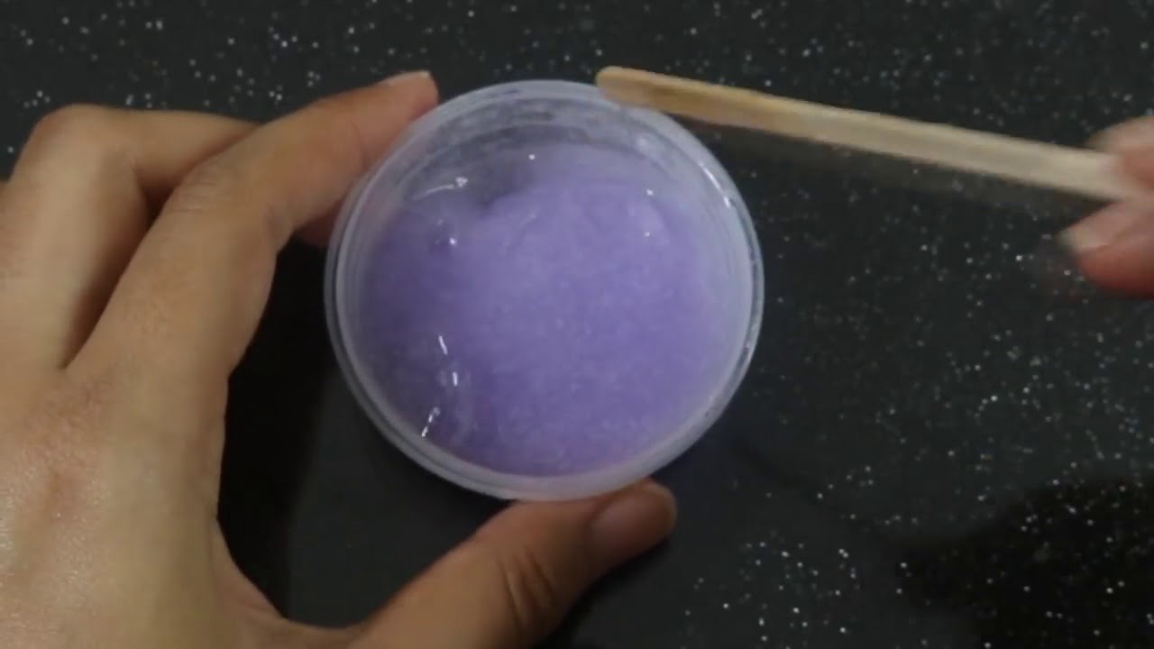 Hand Soap and Sugar Slime, No Glue Clear Slime with Hand Soap and Sugar, 2 ingredients Clear Slime