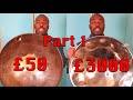Steel drums || cheap VS expensive - can you hear the difference? (Part 1 of 2)