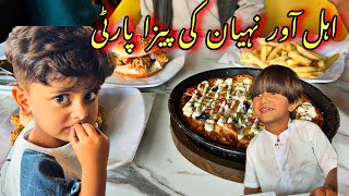 Aahil Aor Nehyaan ki Pizza party || ikhlaq Ali Vlogs