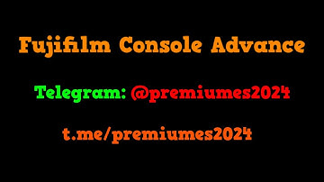 Fujifilm Console Advance | Console Advance Full Download