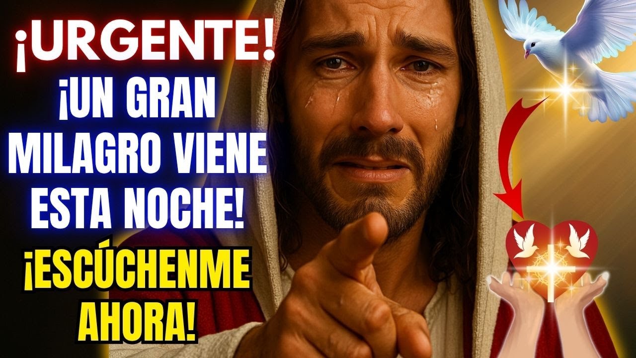✨ Dios Está Llorando Por Ti… ¡Un Gran Milagro Viene Esta Noche! 🙏