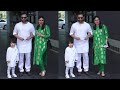 Heavily Pregnant Kareena Kapoor With Saif Ali Khan & Taimur Arrivies For Kapoor's Christmas Party