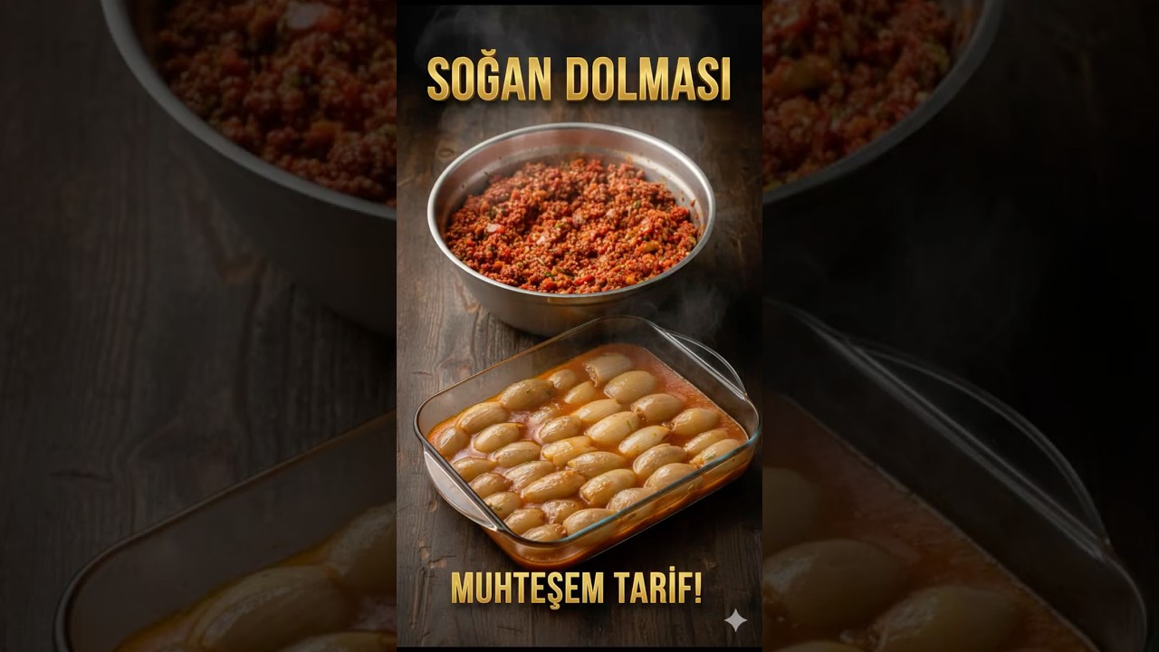 Soğan Dolması – Stuffed Onions 🧅🍽️