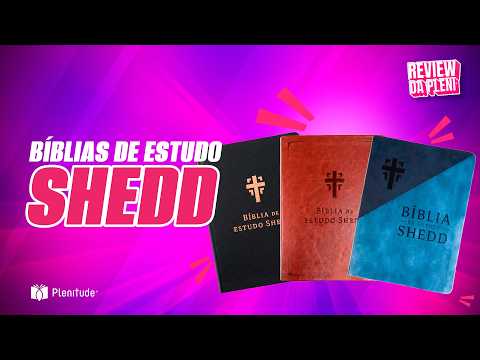 Vídeo: Bíblia de Estudo Shedd | A21 | Couro Sintético Caramelo e Marrom