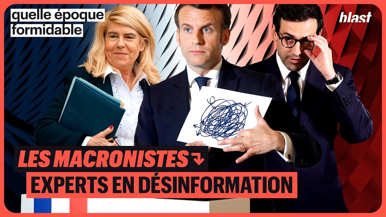 ⁣LES MACRONISTES, EXPERTS EN DÉSINFORMATION (Vidéo du 22 février 2024)